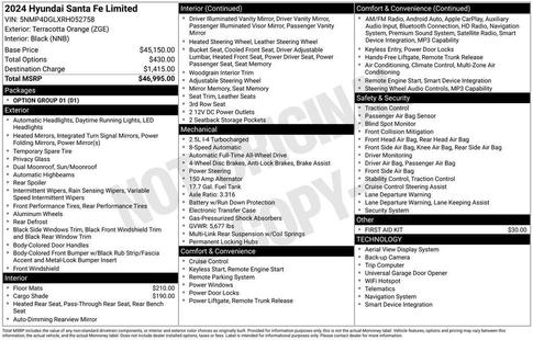 hyundai santa fe 2024 5NMP4DGLXRH052758 image hyundai santa fe 2024 5NMP4DGLXRH052758 image
